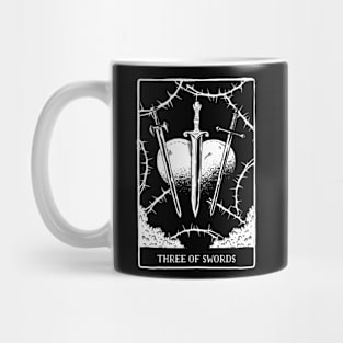 Tarot Minor Arcana Three of Swords Mug